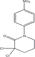 3,3-Dichloro-1-(4-nitrophenyl)-2-piperidinone